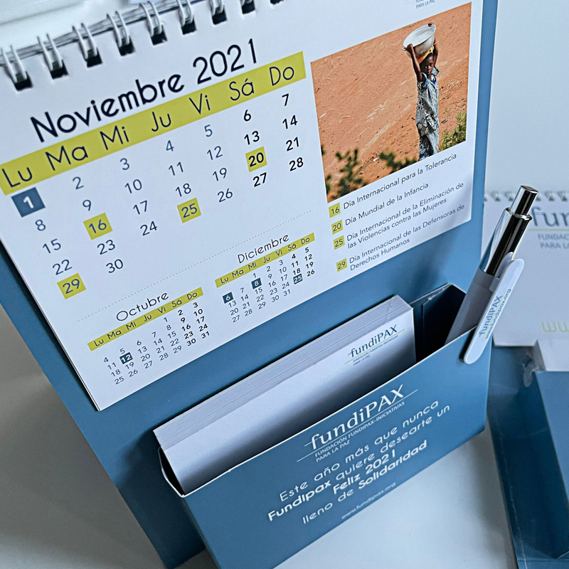 CALENDARIO de mesa corporativo